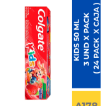 CREMA DENTAL COLGATE KIDS 50 ML  (3 UND X PACK - 24 PACK X CAJA )