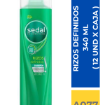 SHAMP. SEDAL RIZOS DEFINIDOS 340 ML ( 12 UND X CAJA )