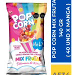 POP CORN LISTO MIX FRUTAL 140 GR ( 40 UND X CAJA )