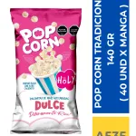 POP CORN LISTO TRADICIONAL DULCE 140 GR ( 40 UND X CAJA )