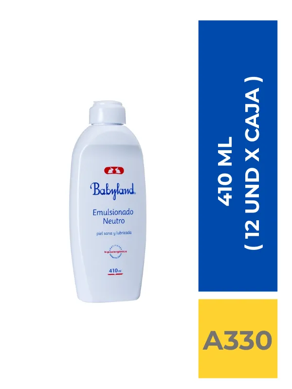 EMULSIONADO BABYLAND 410 ML ( 12 UND X CAJA ) - Imagen 1