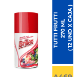 AMBIENTAL RECARGA BRILLEX TUTTI FRUTTI 270 ML ( 12 UND X CAJA )