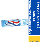 AQUAFRESH WHITENING 75 GRS ( 12 UND  X CAJA )