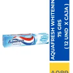 AQUAFRESH WHITENING 75 GRS ( 12 UND  X CAJA )