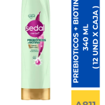 ACOND SEDAL PREBIOTICOS + BIOTINA 340 ML ( CAJAX12UN)
