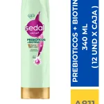 ACOND SEDAL PREBIOTICOS + BIOTINA 340 ML ( CAJAX12UN)