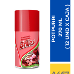 AMBIENTAL RECARGA BRILLEX POUTPURRI 270 ML ( 12 UND X CAJA )