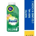 DET. RINSO LIQUIDO PARA DILUIR 500ML ( 12 UND X CAJA )