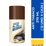 AMBIENTAL RECARGA BRILLEX ANTI TABACO 270 ML ( 12 UND X CAJA )