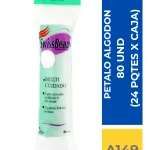 PETALOS ALGODON PROTEC 80 UND (48 PQTES X CAJA)