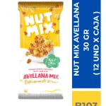 NUT MIX AVELLANA  30 GR X12 UND ( 12 DISPLAY X CAJA )