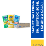 SHAMP. BALLERINA SACHET SURTIDO  (CAJA X 50 UND.)