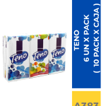 PAÑUELOS DESECHABLES TENO TRIPLE 6UND  ( 24 PACK X CAJA )