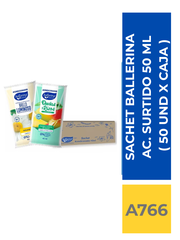 comercialboom (49) ACOND BALLERINA SACHET SURTIDO (CAJA X 50 UND.) - Imagen 1