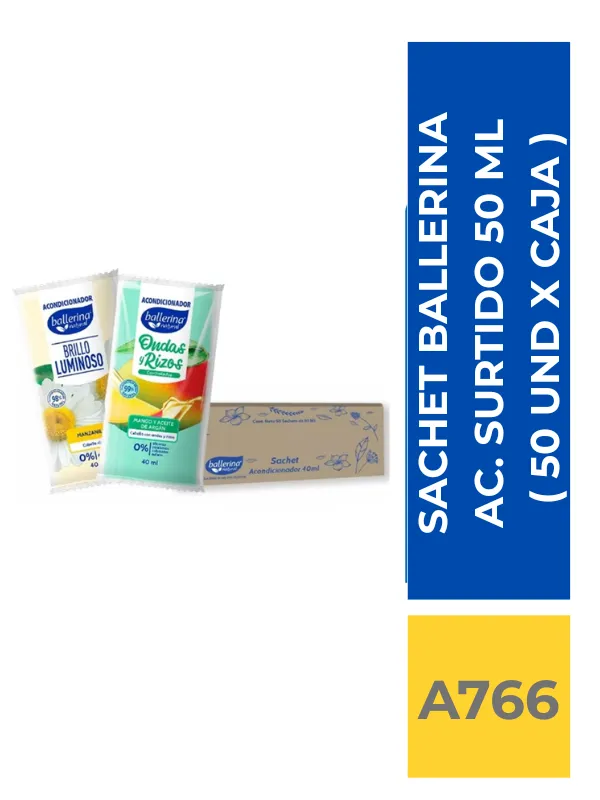 ACOND BALLERINA SACHET SURTIDO (CAJA X 50 UND.) - Imagen 1
