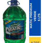 DET. ECOLUG MATIC PREMIUM VERDE 5 LT