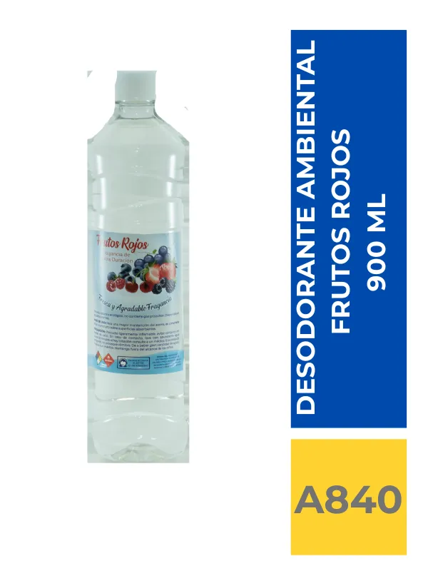 DESODORANTE AMBIENTAL FRUTOS ROJOS 900 ML - Imagen 1
