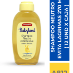 SHAMP. BABYLAND NEUTRO EVITA LAGRIMA 270 ML ( 12 UND X CAJA )