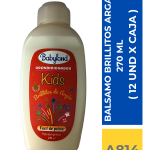 ACOND BABYLAND BRILLITOS DE ARGAN  270 ML ( 12 UND X CAJA)