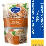 JABON DOYPACK BALLERINA  AVENA Y ACEITE DE ALMENDRAS 750 ML ( 12 UND X CAJA )