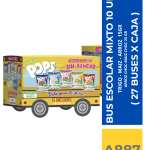 BUS ESCOLAR 10 UND. X 190 GR MIXTO
