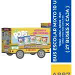 BUS ESCOLAR 10 UND. X 190 GR MIXTO