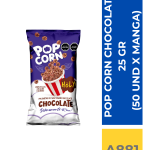 POP CORN LISTO CHOCOLATE 25 GR ( 50 UND X CAJA )