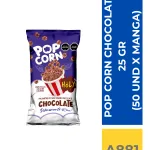 POP CORN LISTO CHOCOLATE 25 GR ( 50 UND X CAJA )
