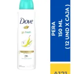 DEO.SPRAY DOVE PERA 72H 150 ML (M) ( 12 UND X CAJA )