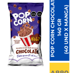 POP CORN LISTO CHOCOLATE 140 GR ( 40 UND X CAJA )