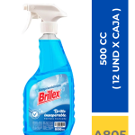 LIMPIA VIDRIO 500 ML BRILLEX ( 12 UND X CAJA )