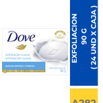 JABON BARRA DOVE EXFOLIACION 90 GR ( 24 UND X CAJA )