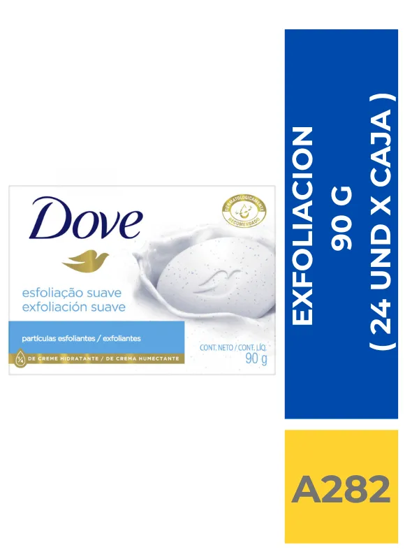 JABON BARRA DOVE EXFOLIACION 90 GR ( 24 UND X CAJA ) - Imagen 1