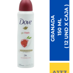 DEO.SPRAY DOVE GO FRESH GRANADA 150 ML (M) ( 12 UND X CAJA )