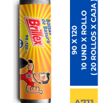 BOLSA BASURA BRILLEX 90 X 120 ( 20 UND X CAJA)
