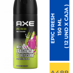 DEO.SPRAY AXE EPIC FRESH 150 ML ( 12 UND X CAJA )