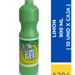CLORO GEL BRILLEX LIMON 900 ML ( 10 UND X CAJA )
