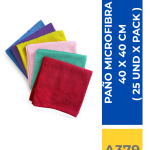 PAÑO DE MICROFRIBRA BRILLEX 40X40 ( 25 UND X PACK )