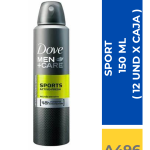 DEO.SPRAY DOVE MEN CARE SPORT FRESH 150 ML ( 12 UND X CAJA )