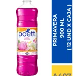 POETT LIMPIA PISOS FLORES DE PRIMAVERA 900 ML ( 12 UND X CAJA )