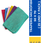 TRAPERO DE MICROFIBRA BRILLEX 50X70 ( 25 UND X PACK )