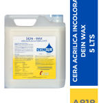 CERA ACRILICA DEINWAX 24% INCOLORA 5 LT