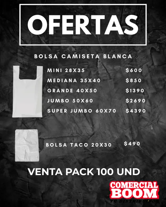 Post de Instagram Ofertas Minimalista Negro