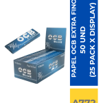 PAPEL OCB EXTRA FINO 50 UND (25 PACK X DISPLAY)